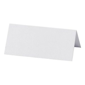Placeringskort Vit - 20-pack