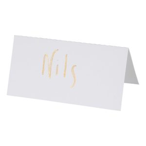 Placeringskort Vita - 10-pack