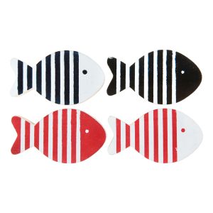 Placeringskortshållare Fisk - 4-pack