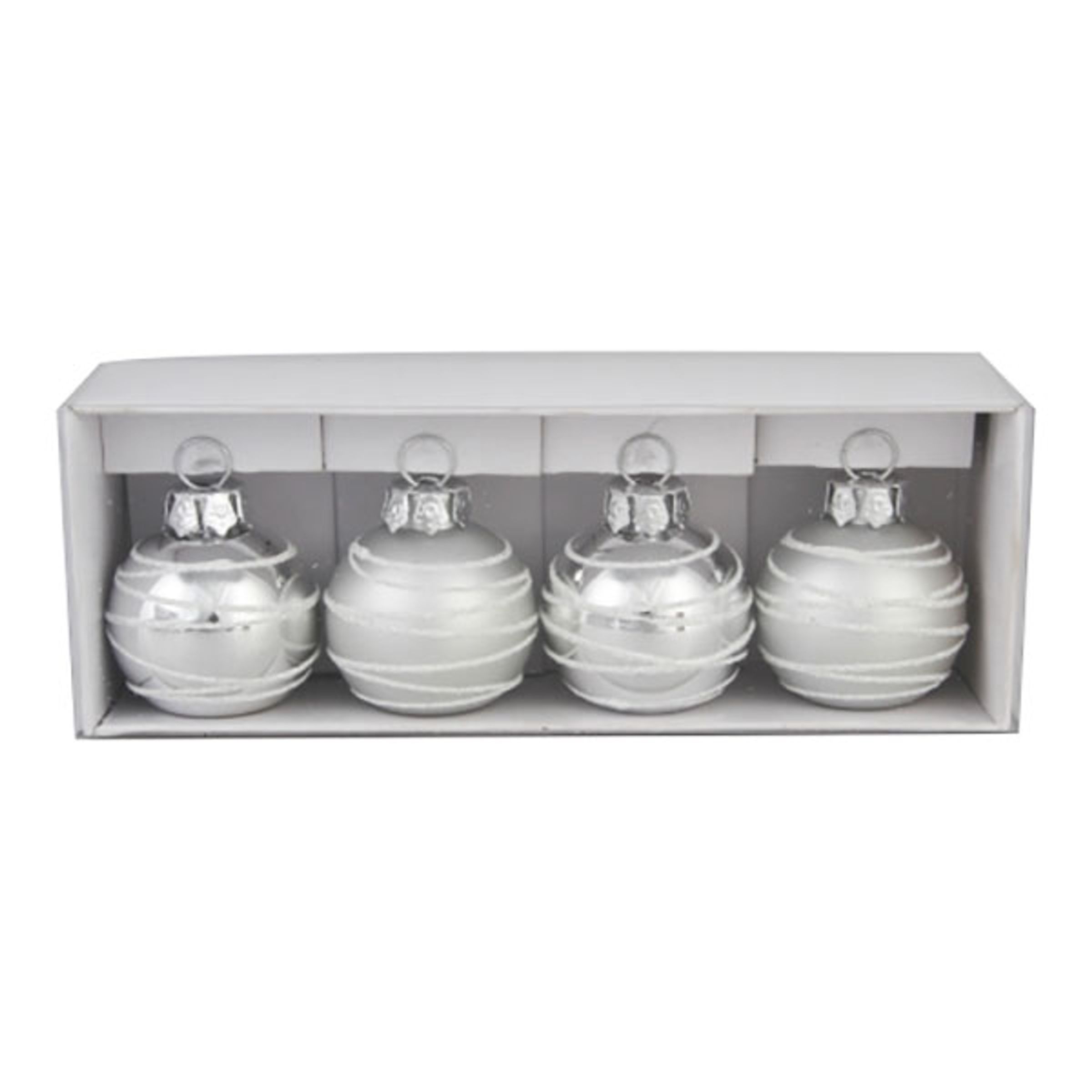 Placeringskortshållare Julgranskulor - 4-pack