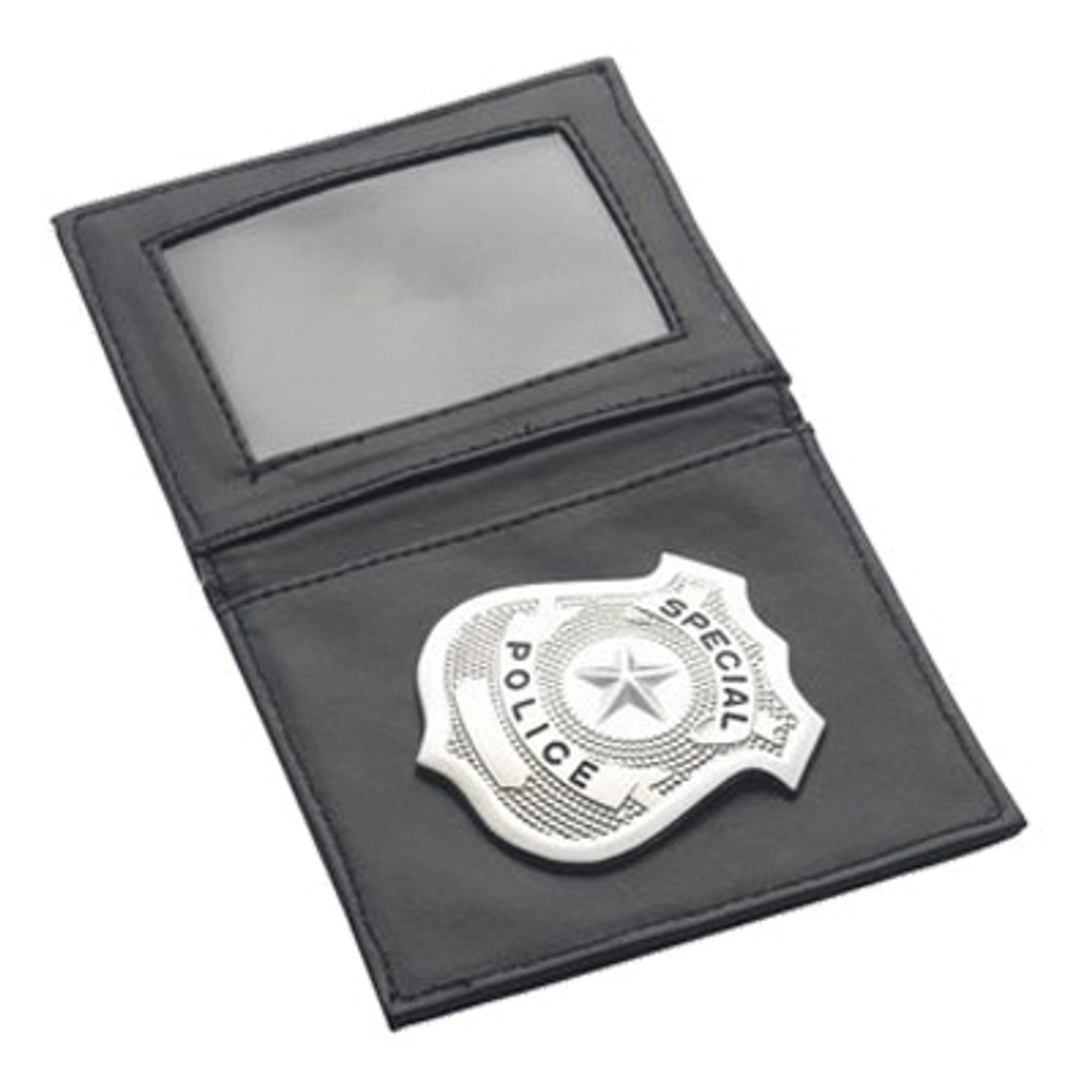 Plånbok Med Polisbricka