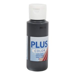 Plus Color Hobbyfärg - Svart