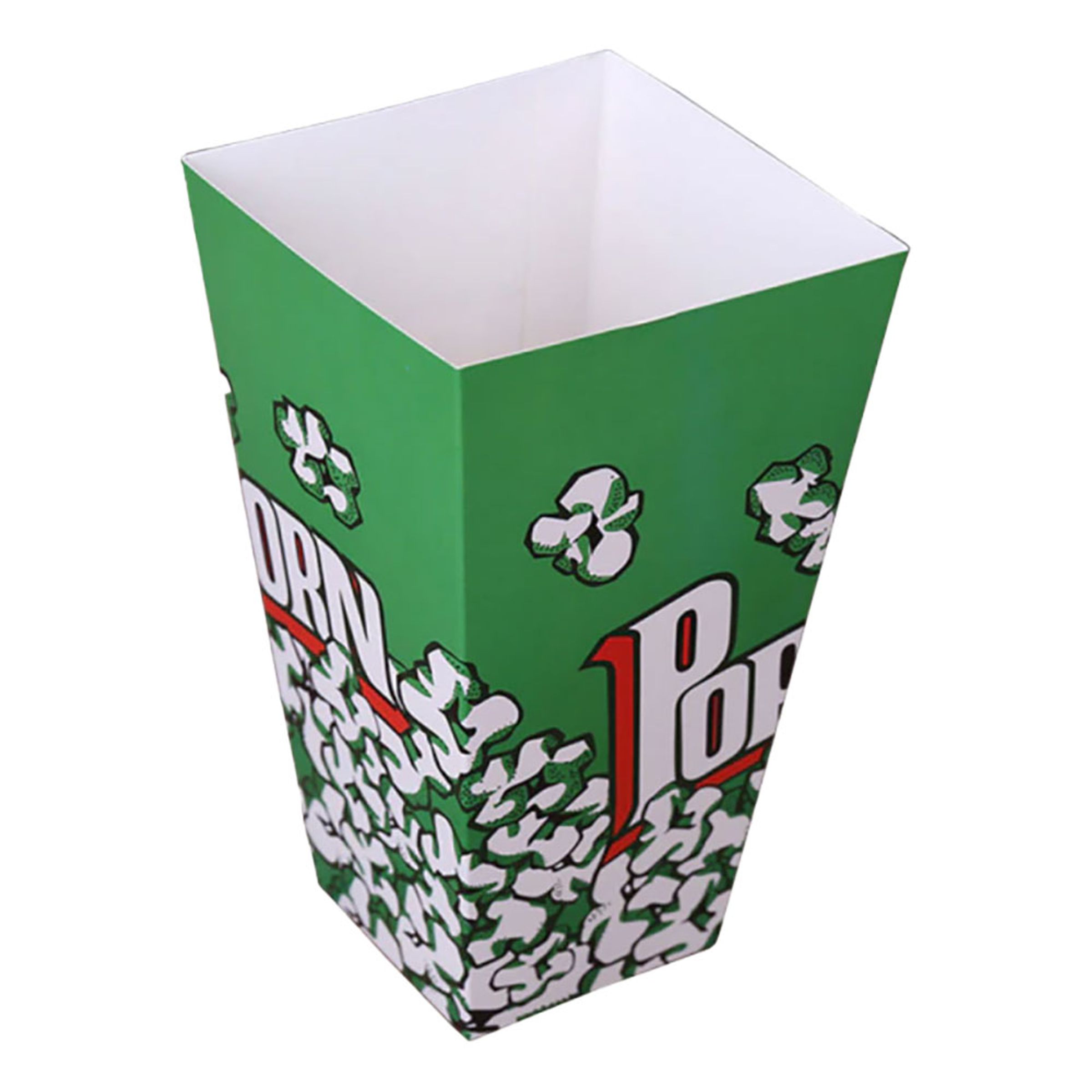 Popcornbägare - Gröna