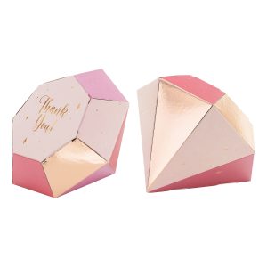 Presentaskar Thank You Diamantformade - 6-pack