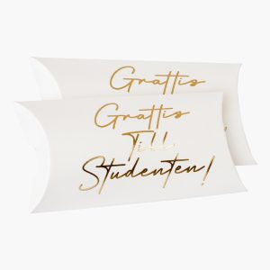 Presentboxar Grattis till Studenten - 2-pack