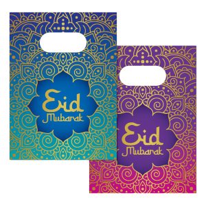 Presentpåsar Eid Mubarak - 4-pack