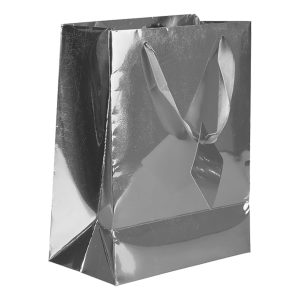 Presentpåse Folie Silver - Liten