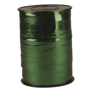Presentsnöre Metallic Grön - 250 meter