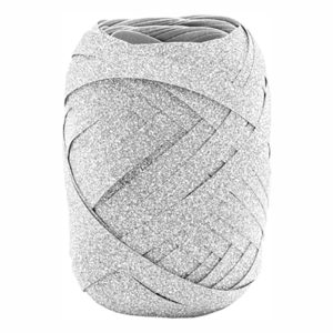 Presentsnöre Silver Glitter