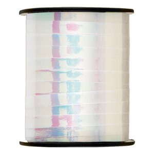 Presentsnöre Vit Metallic