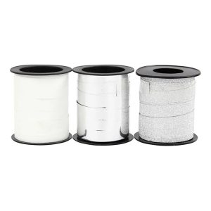 Presentsnören Vit/Silver
