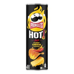 Pringles Hot Flamin Cheese Flavour - 160 gram