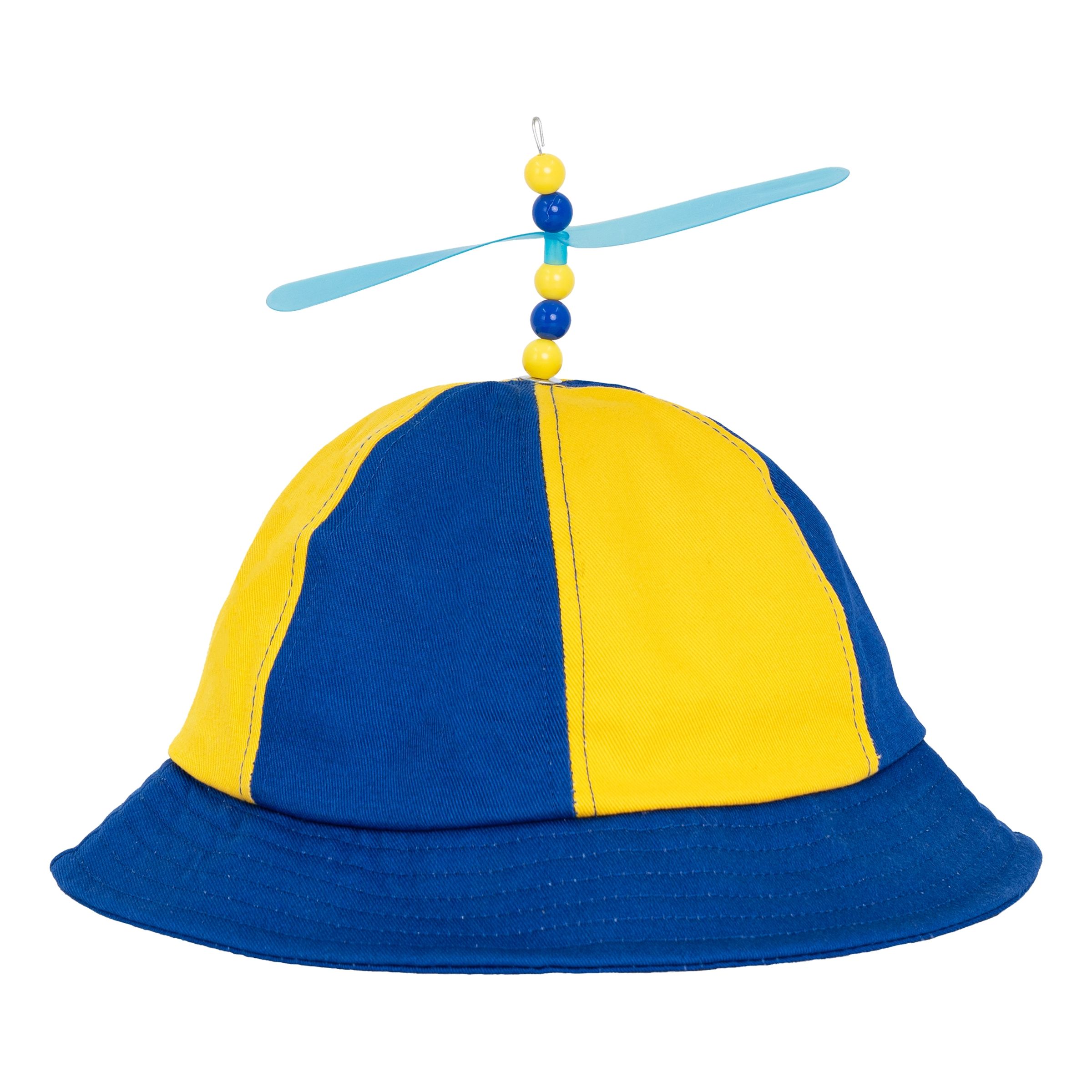 Propellerhatt Blå/Gul - One size