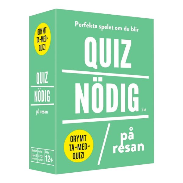QuizNödig - På resan