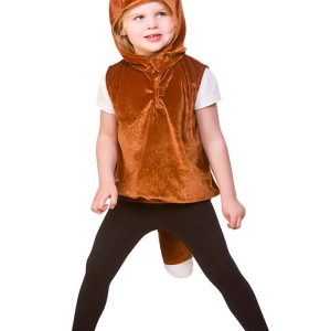 Rävdräkt med Luva Barn