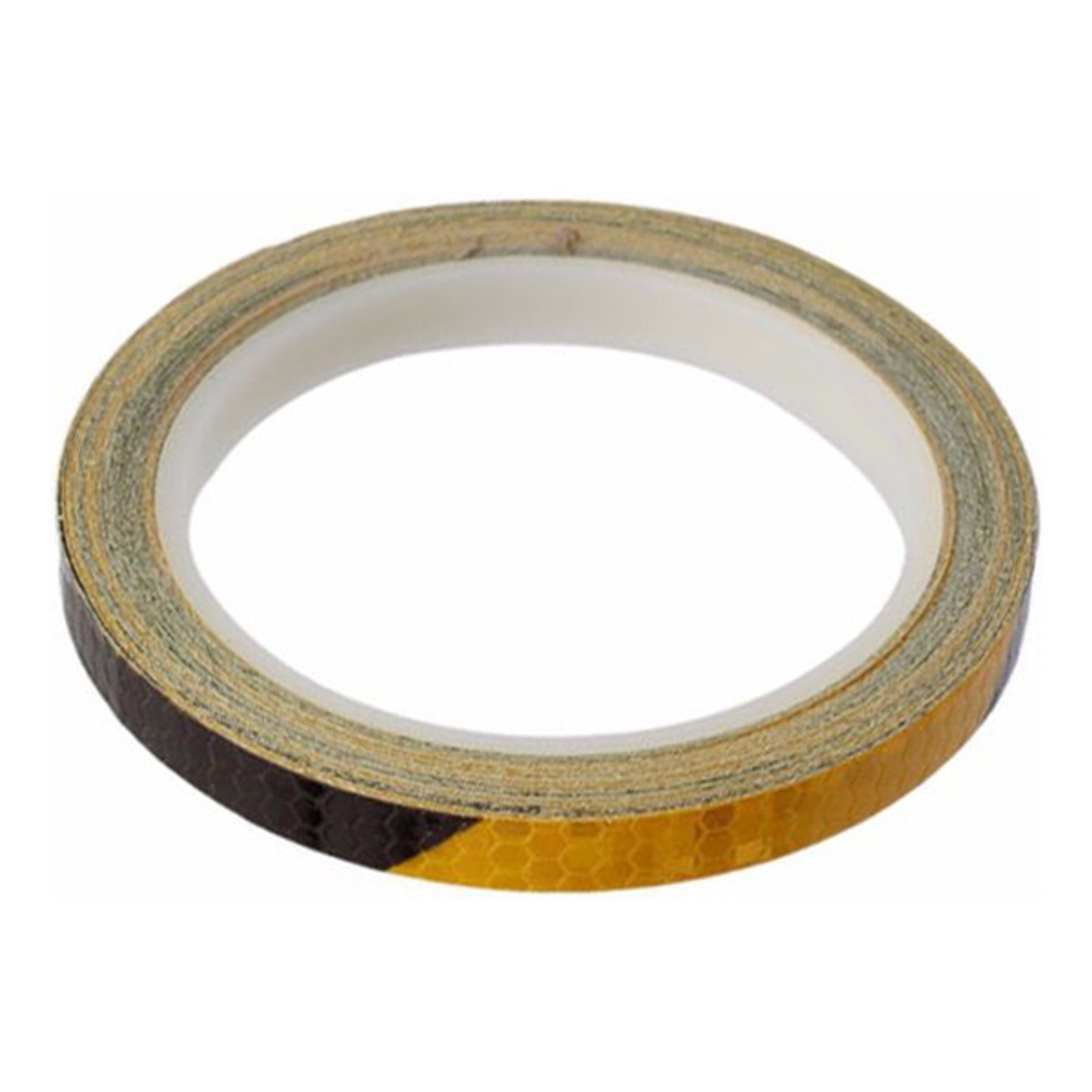 Reflextejp - Gul/Svart