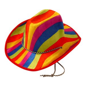 Regnbågshatt - One size