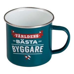 Retromugg med Text - Byggare