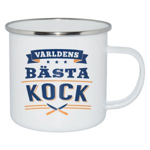 Retromugg med Text - Världens Bästa Kock