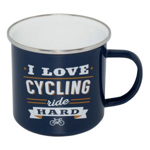 Retromugg med Text - Love Cycling
