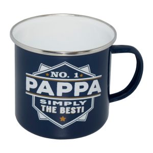 Retromugg med Text - No.1 Pappa