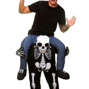 Ridande Skelettdräkt