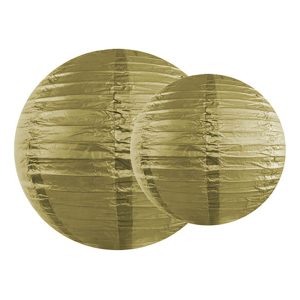 Rislampa Guld - 35 cm