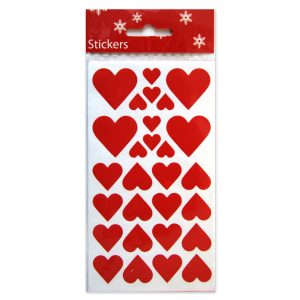 Röda Hjärtan Klistermärken