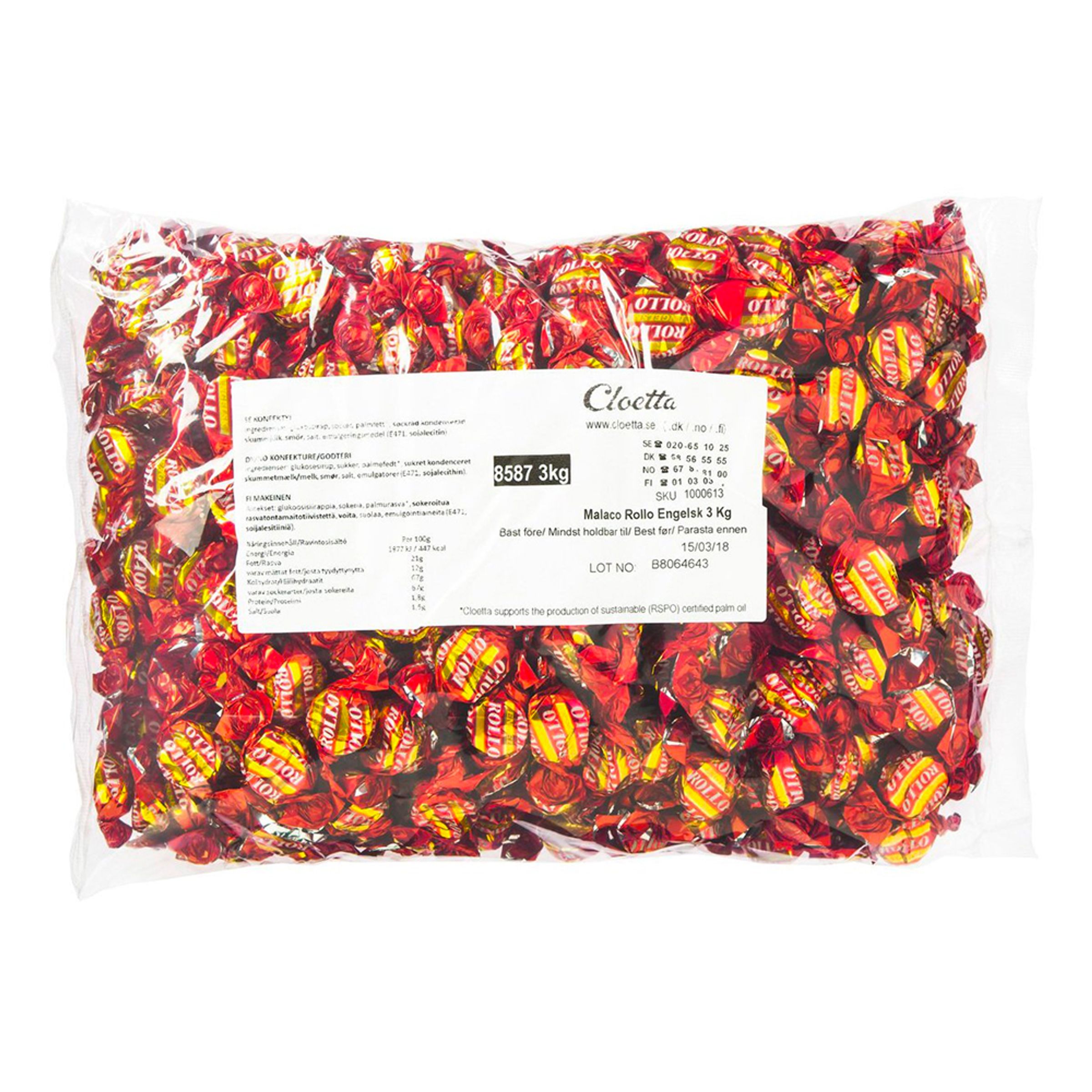 Rollo Engelsk Storpack - 2