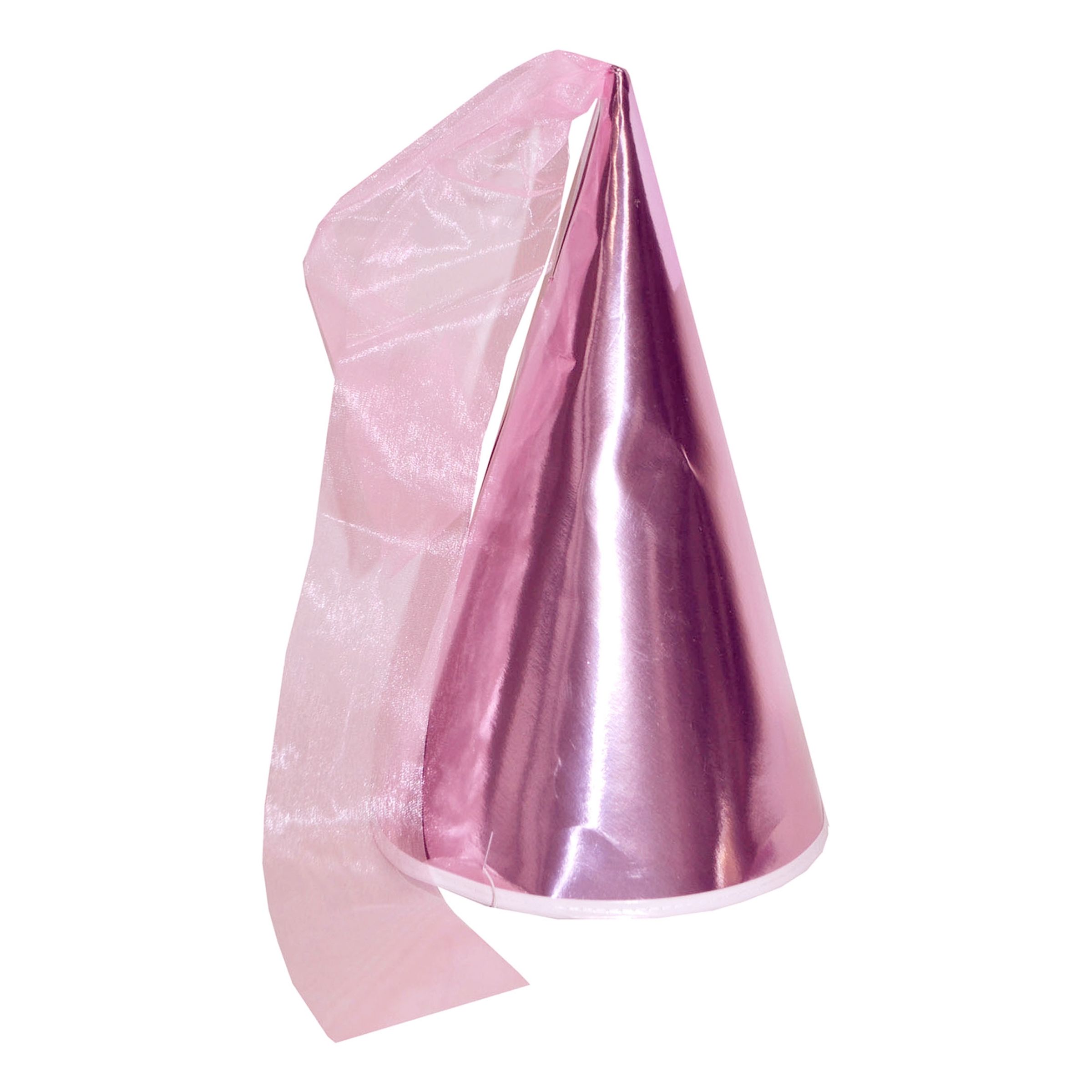 Rosa Prinsesshatt - One size