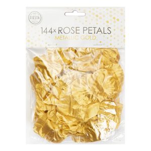 Rosenblad Guld Metallic - 144-pack