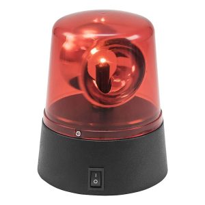 Roterande Saftblandare Discolampa - Röd