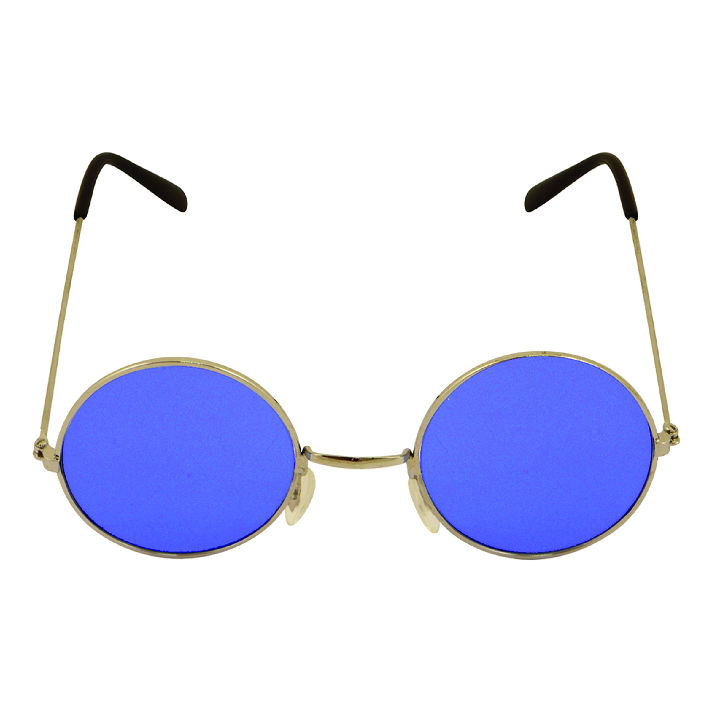 Runda Glasögon Blå