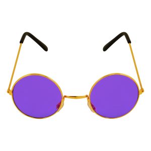 Runda Glasögon Lila