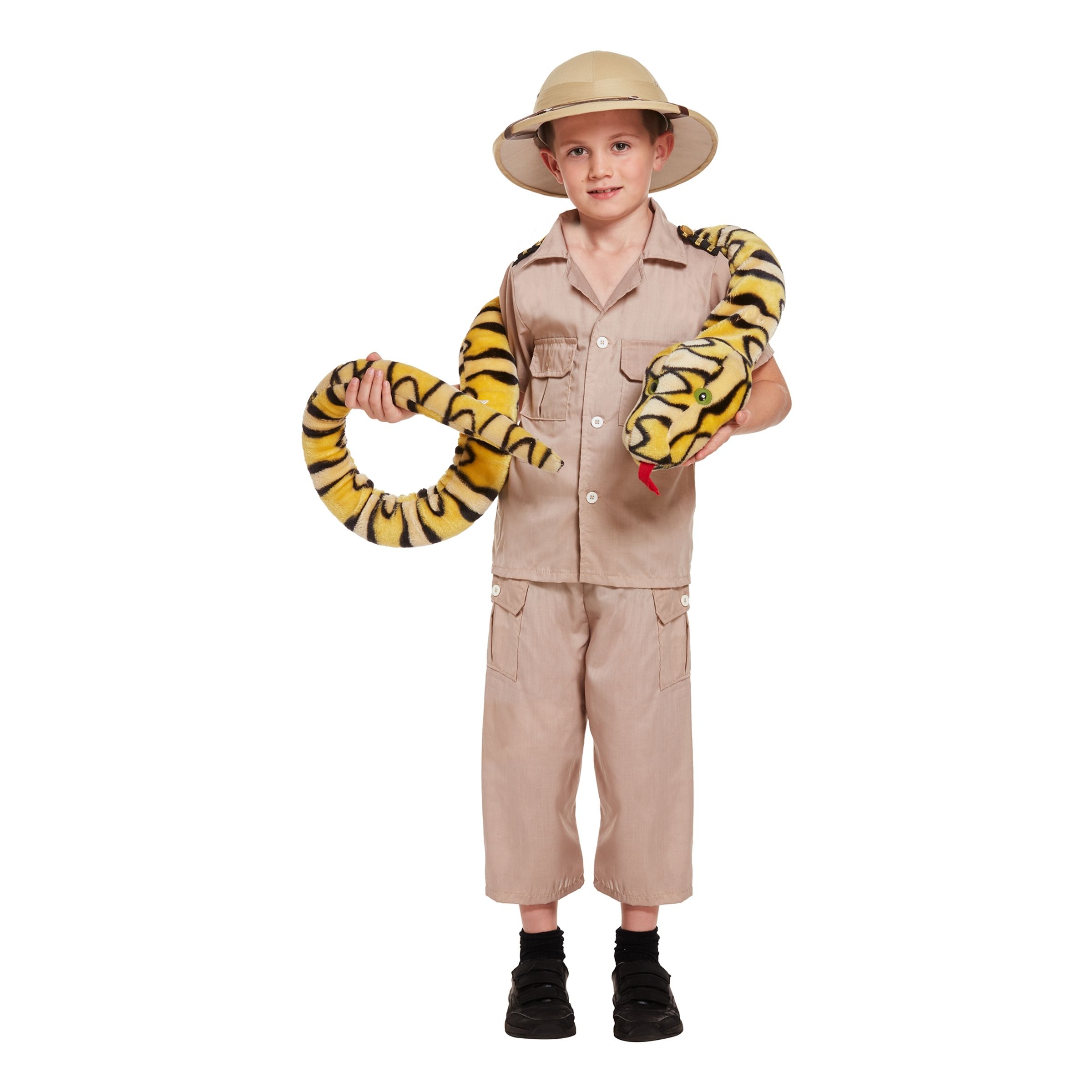 Safari Barn Maskeraddräkt - Large