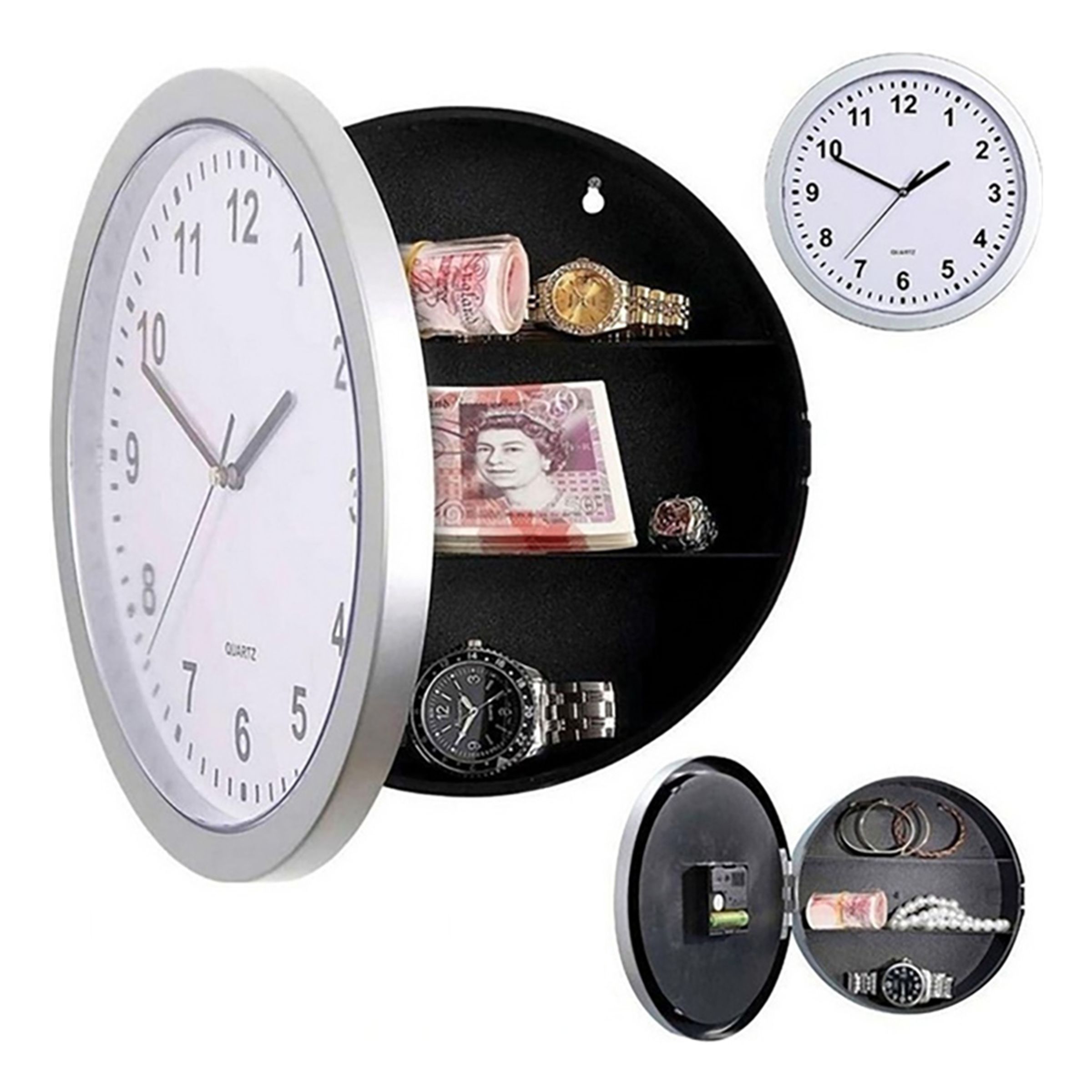 Safe Clock Väggklocka