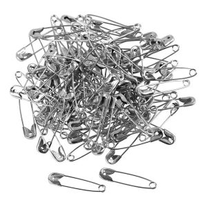 Säkerhetsnålar Silver - 100-pack