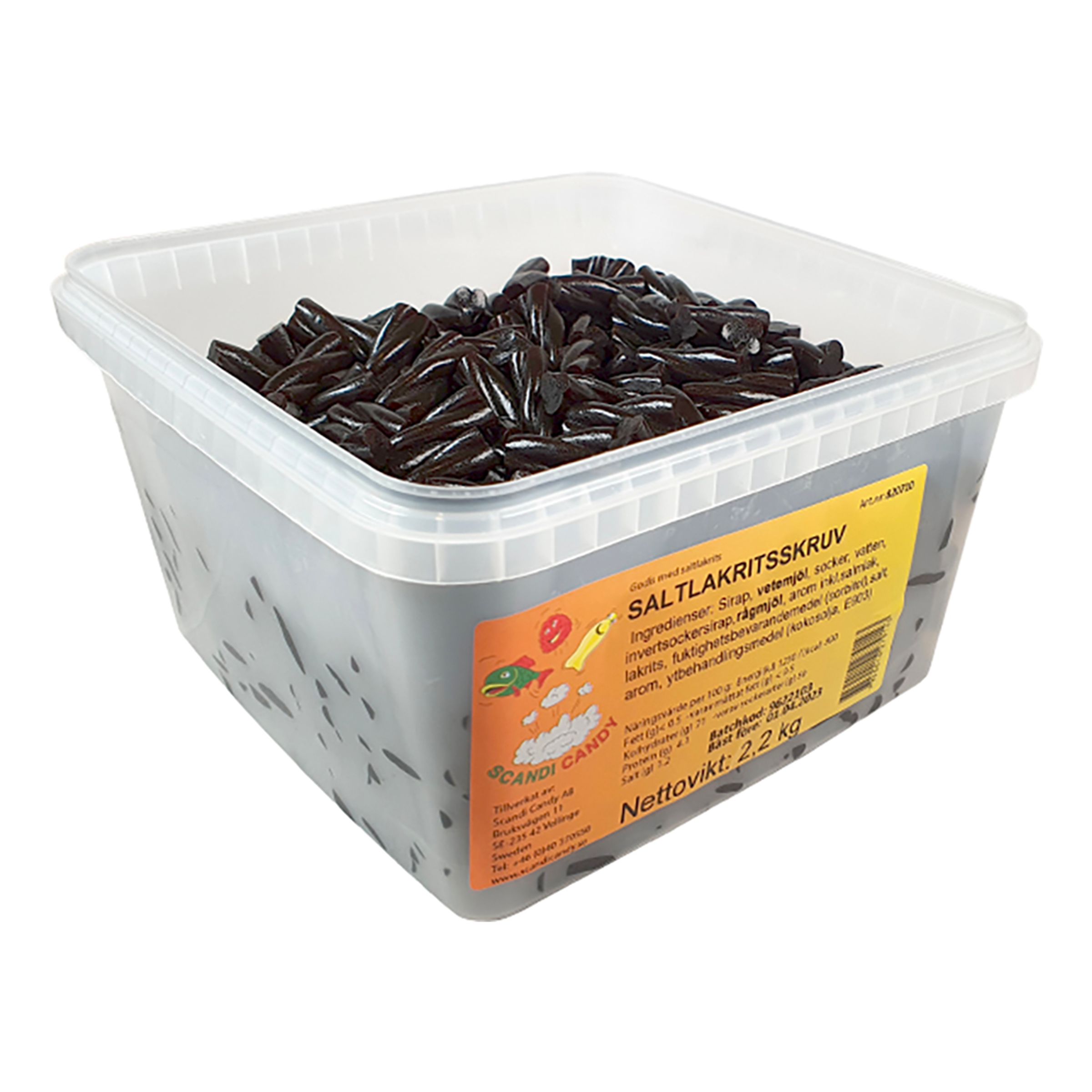 Salt Lakritsskruv Storpack - 2