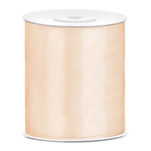 Satinband Cream - 100 mm x 25 m