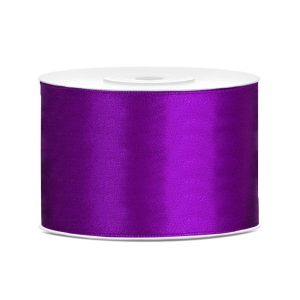 Satinband Lila - 50 mm x 25 m