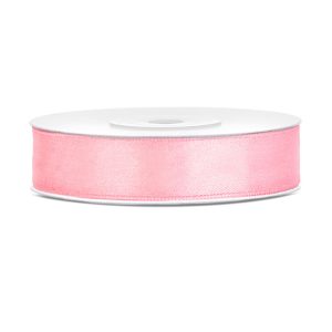 Satinband Ljusrosa