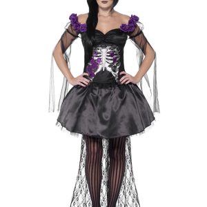 Señorita Day Of The Dead Maskeraddräkt