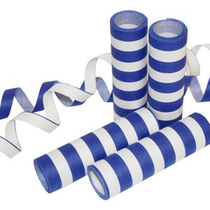 Serpentin Blå/Vit