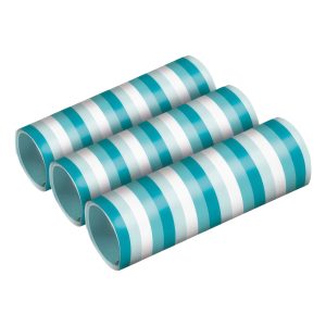 Serpentiner Blå Aqua Glamor - 3-pack