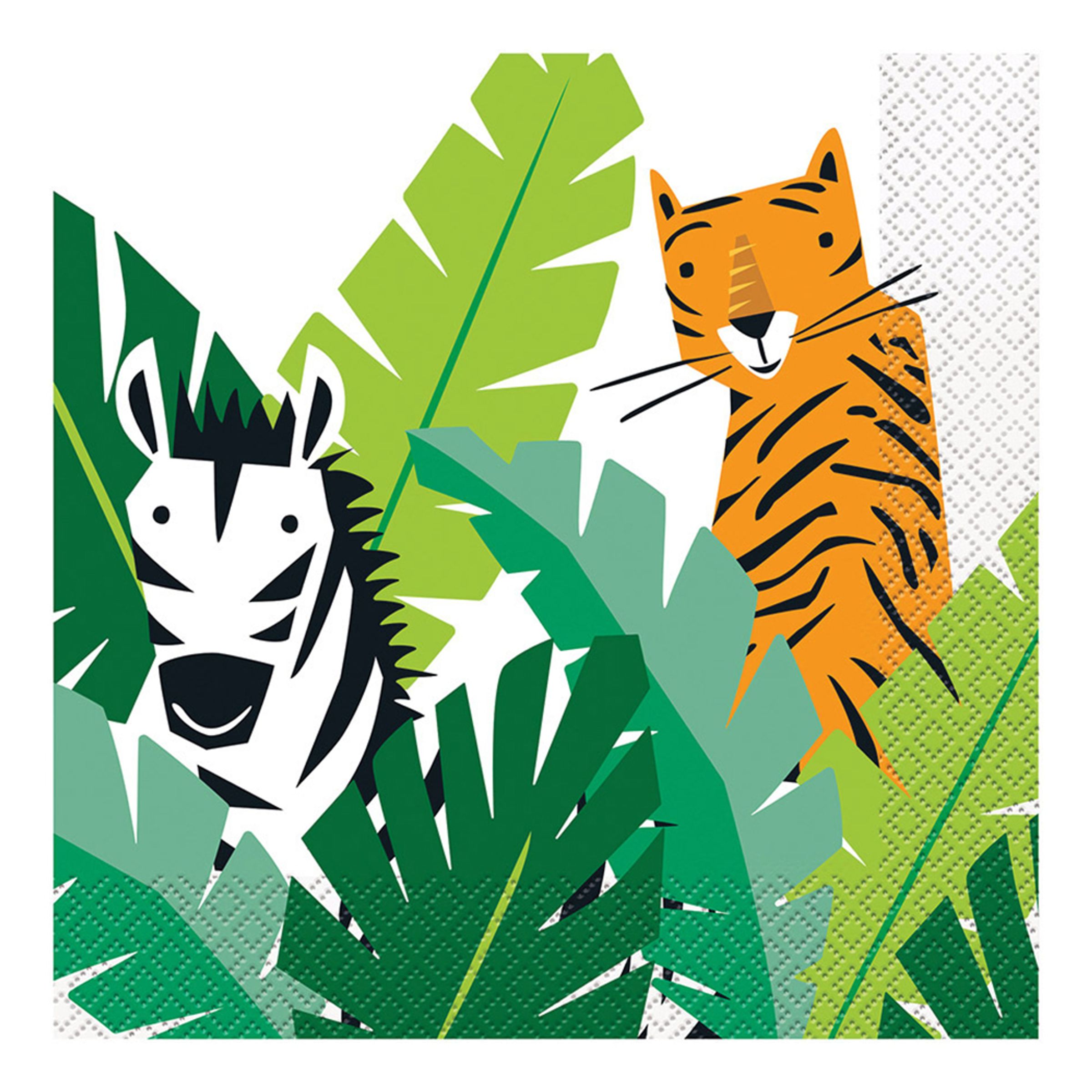 Servetter Djungeldjur - 16-pack