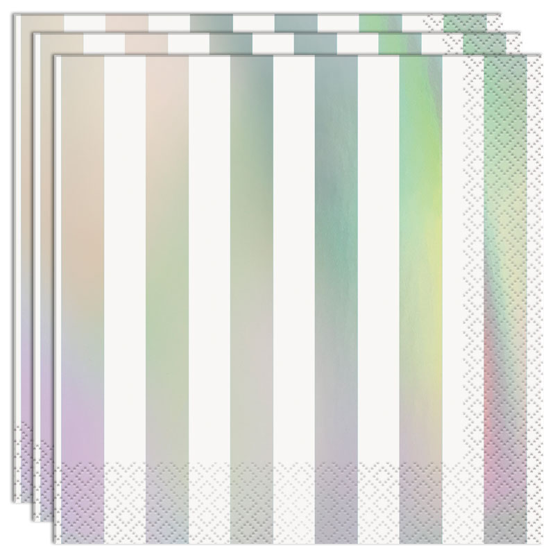 Servetter Holografiska Ränder