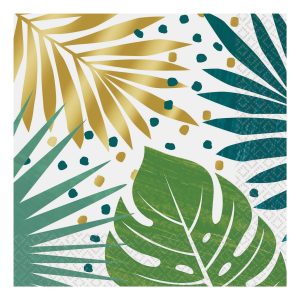 Servetter Key West Palmblad - 16-pack