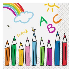 Servetter Skolstart - 20-pack