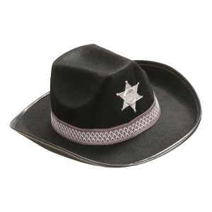 Sheriffhatt Svart - One size