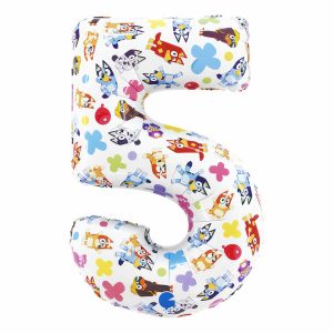 Sifferballong Bluey - Siffra 5